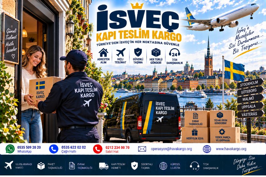 İsveç Kapı Teslim Kargo