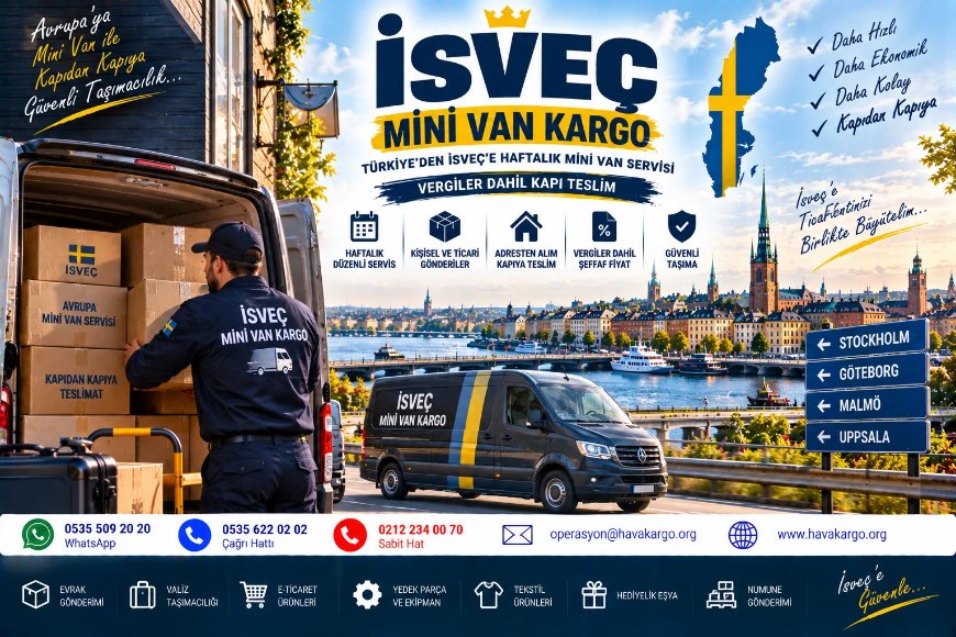 İsveç Mini Van Kargo