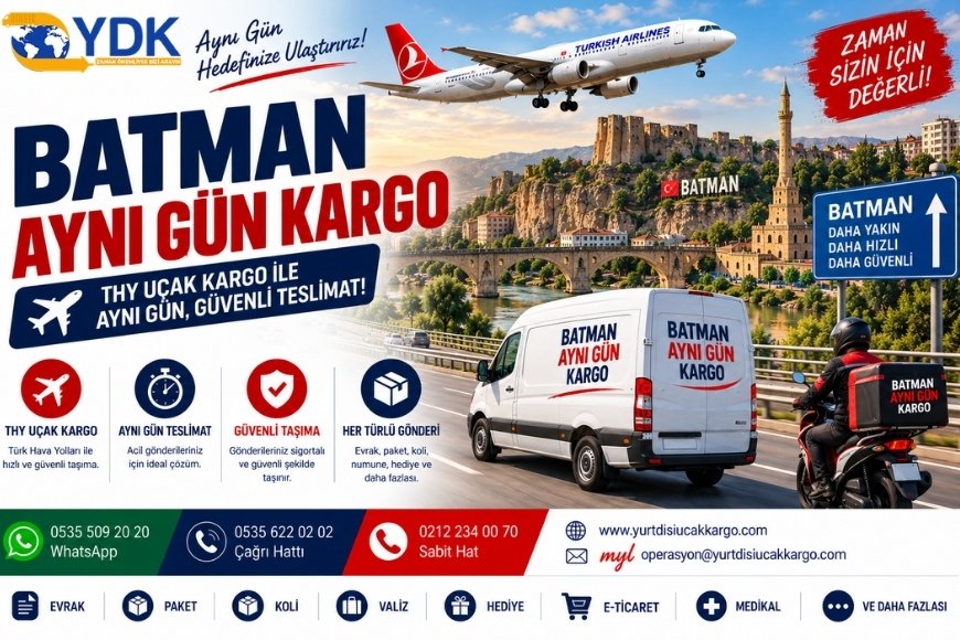 Batman Aynı Gün Kargo