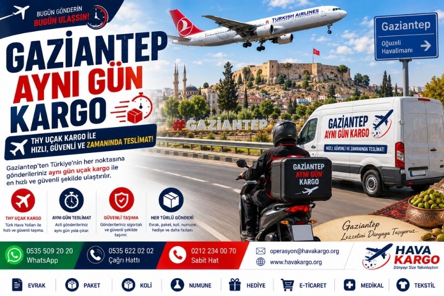 Gaziantep Aynı Gün Kargo