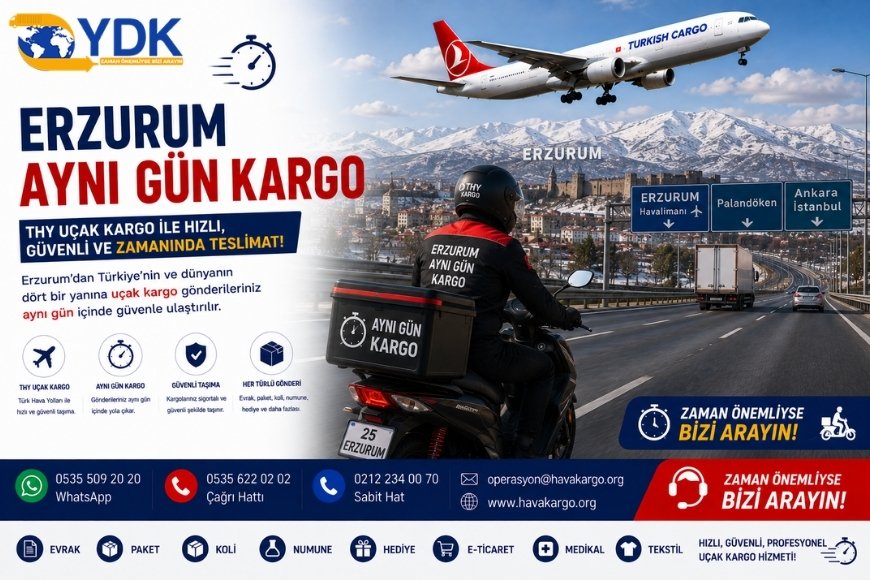 Erzurum Aynı Gün Kargo