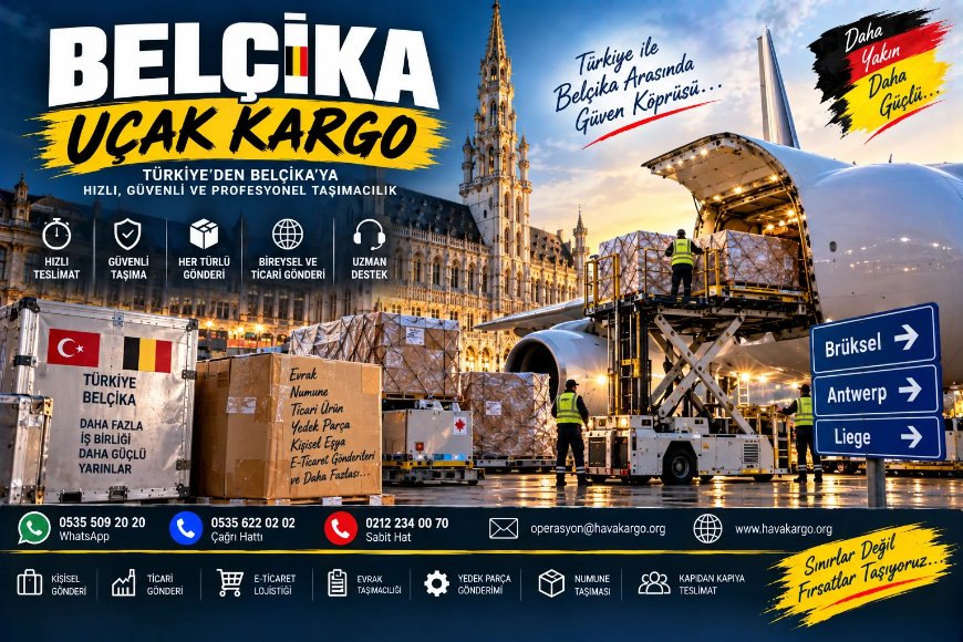 Belçika Uçak Kargo