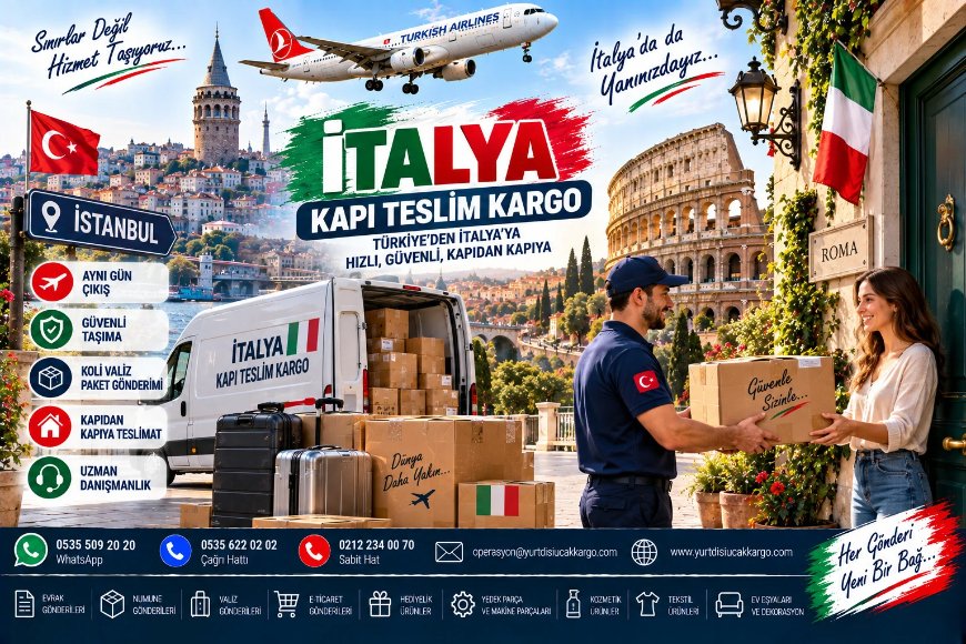 İtalya Kapı Teslim Kargo