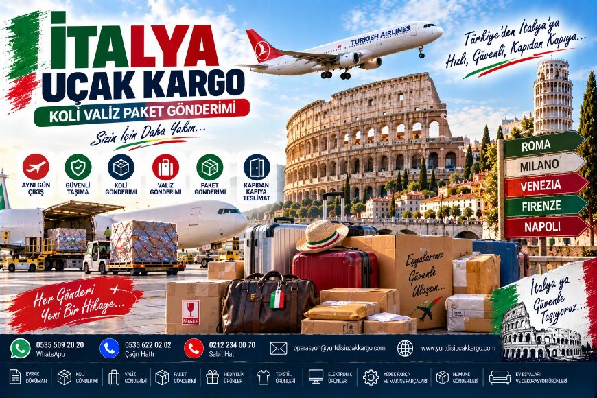İtalya Koli Valiz Paket Gönderimi