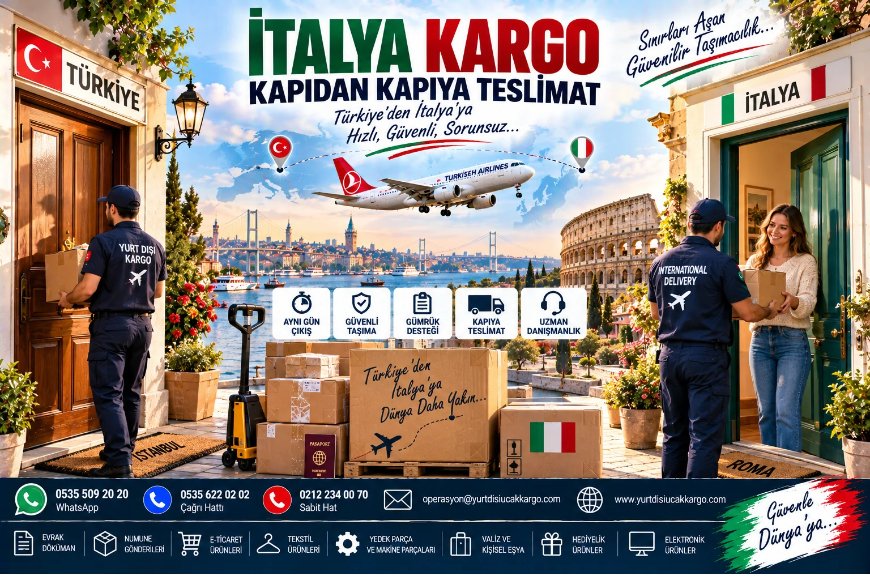 İtalya Kapı Teslim Kargo