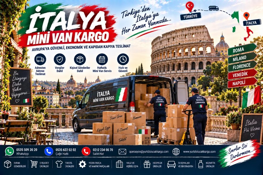 İtalya Mini Van Kargo