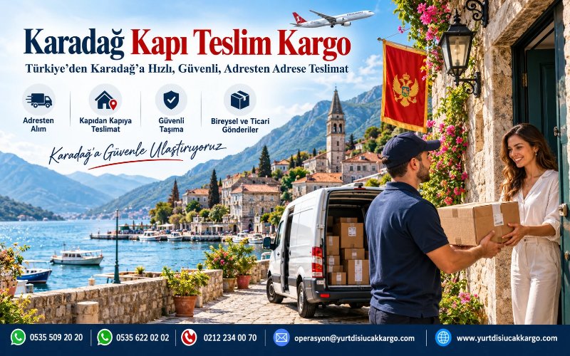 Karadağ Kapı Teslim Kargo