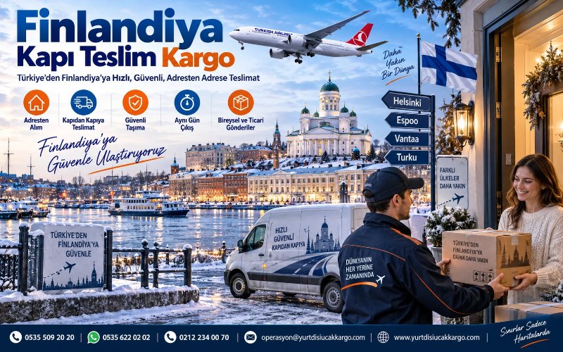 Finlandiya Kapı Teslim Kargo
