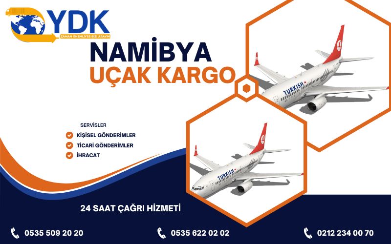 Namibya Uçak Kargo Şirketi.