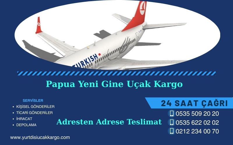 Papua Yeni Gine Uçak Kargo Şirketi.