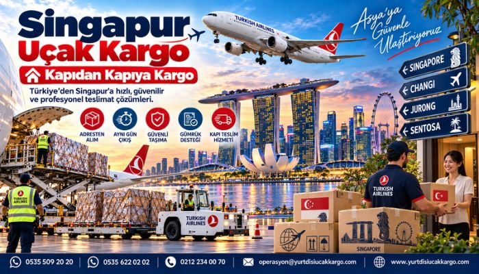 Singapur Uçak Kargo Kapıdan Kapıya Kargo