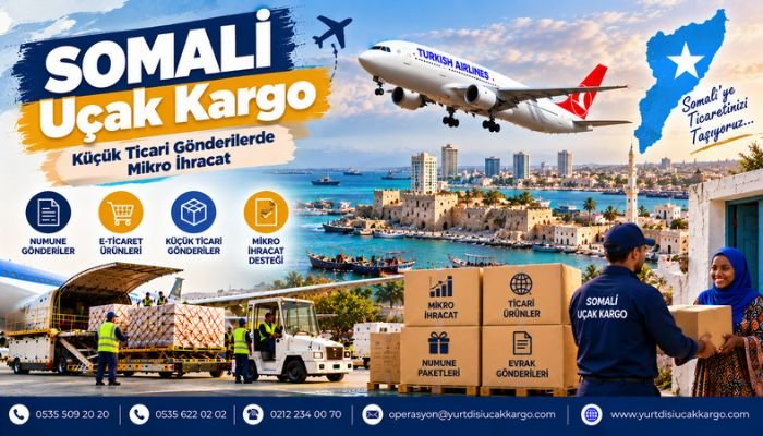 Somali Uçak Kargo Küçük Ticari Gönderilerde Mikro İhracat