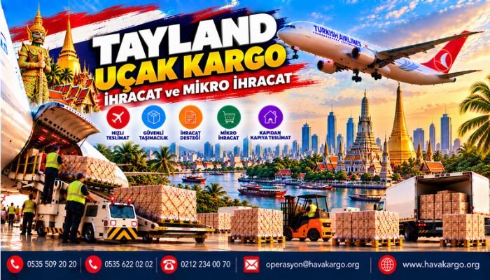 Tayland Uçak Kargo İhracat Ve Mikro İhracat