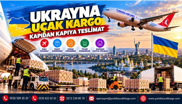 Ukrayna Uçak Kargo Kapıdan Kapıya Teslimat