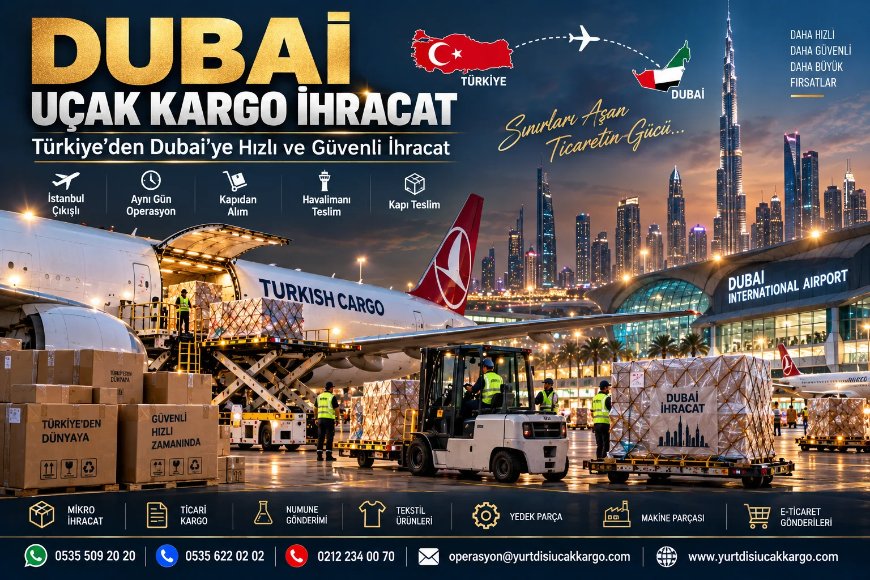 Uçak Kargo Dubai İhracat