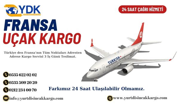 Fransa uçak kargo İhracat
