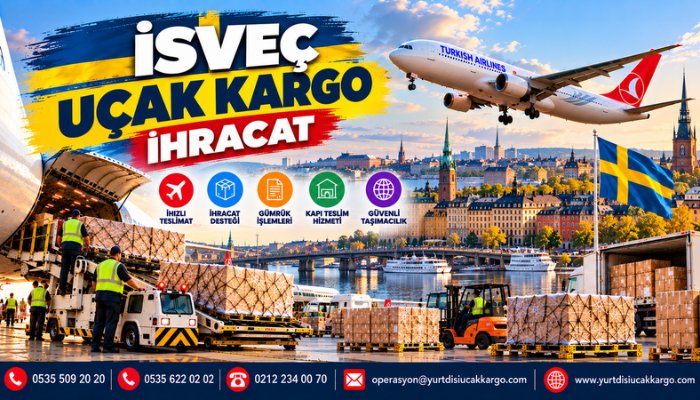 Uçak Kargo İsveç İhracat