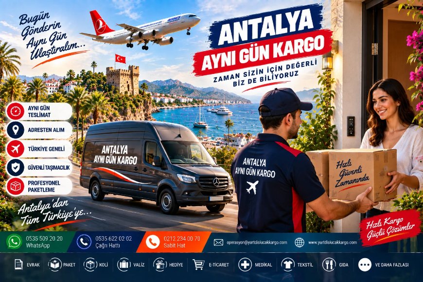 Antalya Aynı Gün Kargo
