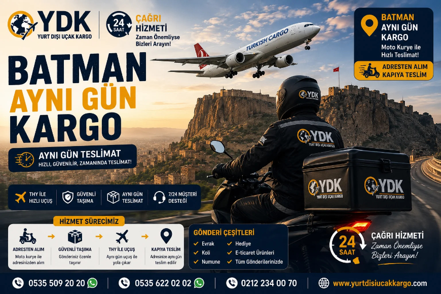 Batman Aynı Gün Kargo