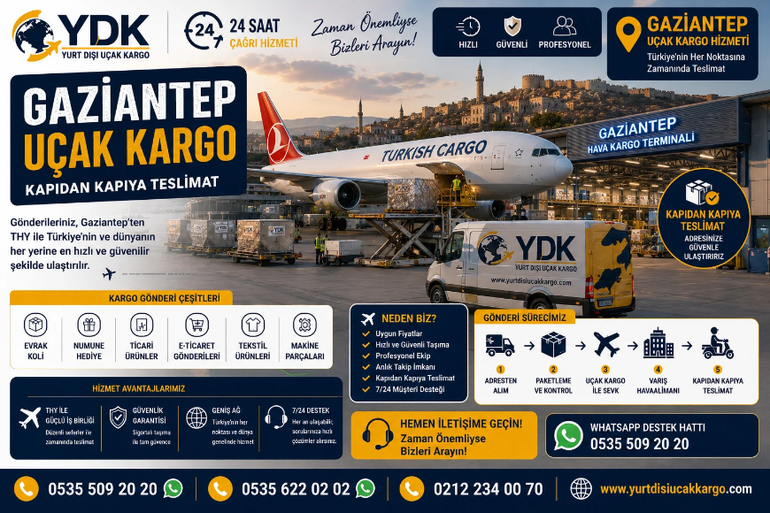 Gaziantep Kapıdan Kapıya Teslimat