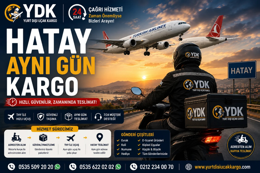 Hatay Aynı Gün Kargo