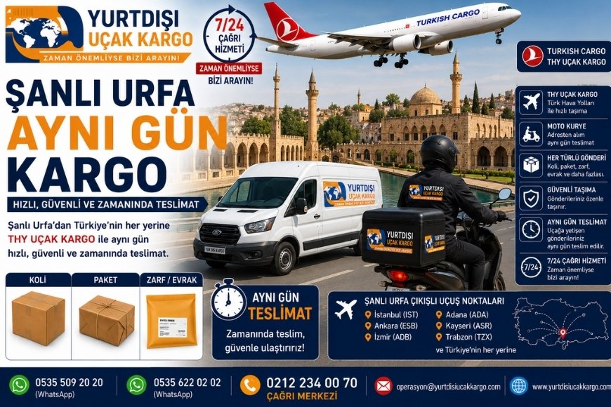 Şanlıurfa Aynı Gün Kargo