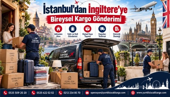 İngiltere Bireysel Kargo Gönderimi