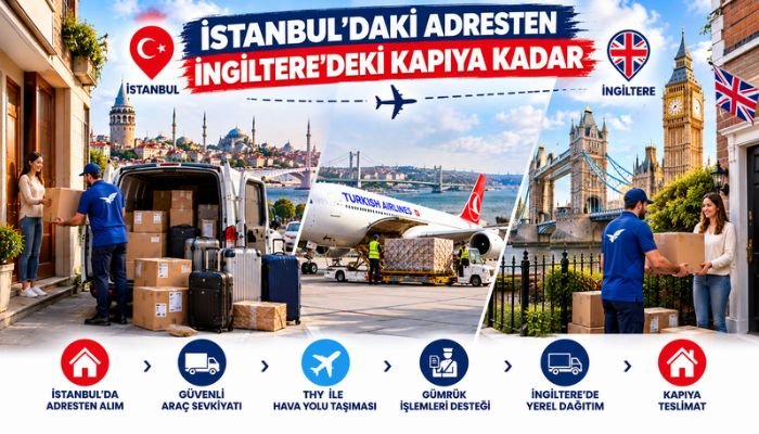 İngiltere Kapı Teslim Kargo